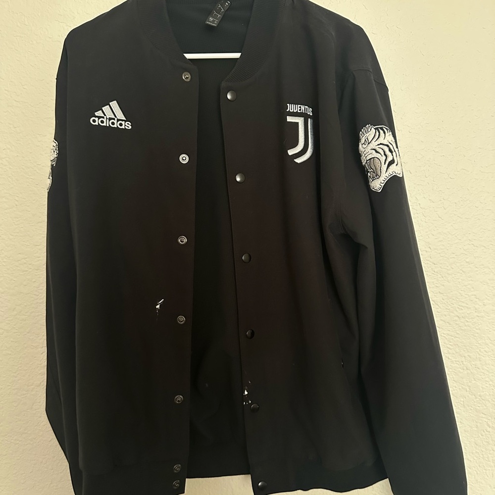 Adidas Black Juventus Bomber Jacket